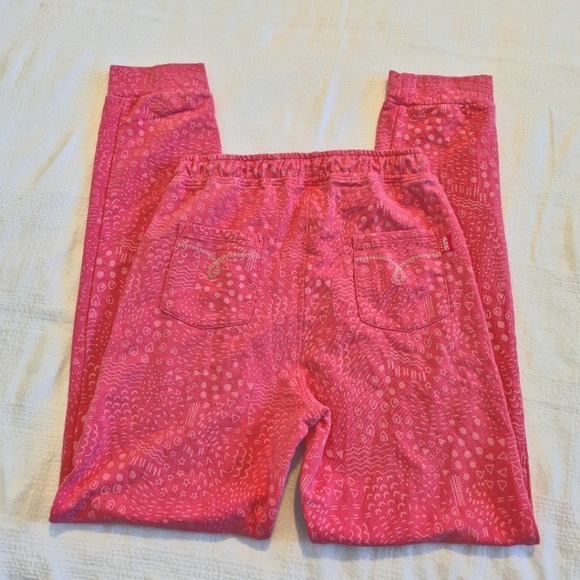 Souris Mini girls size 12 pink jogging pants, cute random prints allover, vguc - Picture 5 of 7